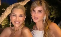 Arzu Sabancı ve Nazlı Sabancı: Aile içinden paylaşımlara özel bir an