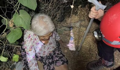 Köpeğin Haber Verdiği An: 86 Yaşındaki Kadının Kaybolduktan 20 Saat Sonra Bulunuşu