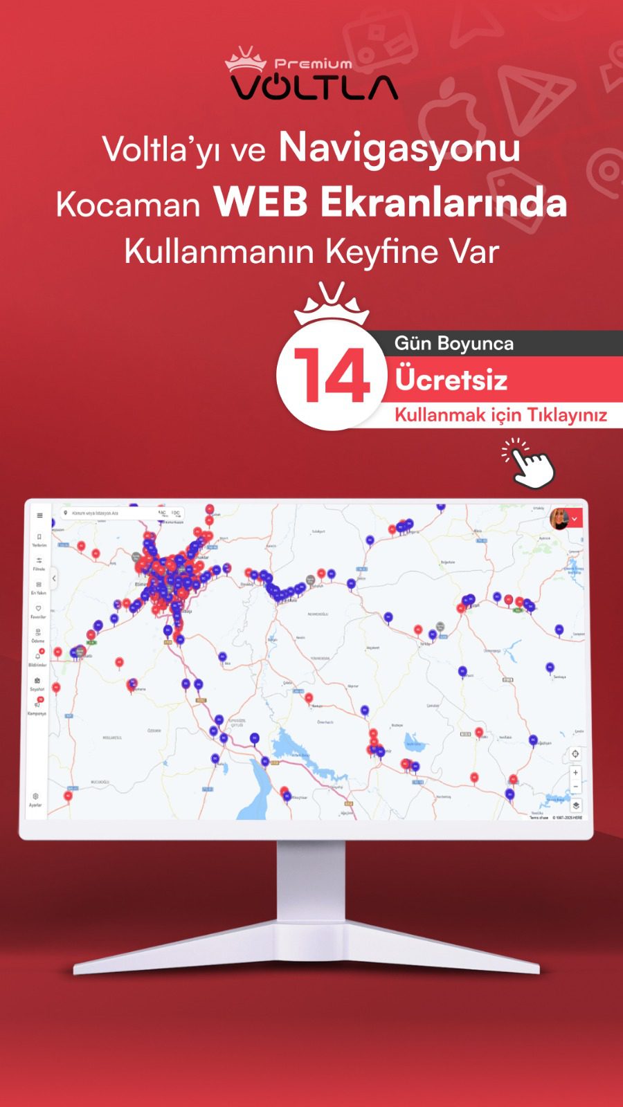 Voltla ile Türkiye’nin En Geniş Şarj Ağı Tek Uygulamada Buluşuyor
